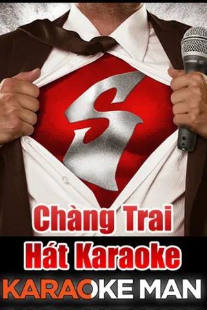 Chàng trai hát karaoke